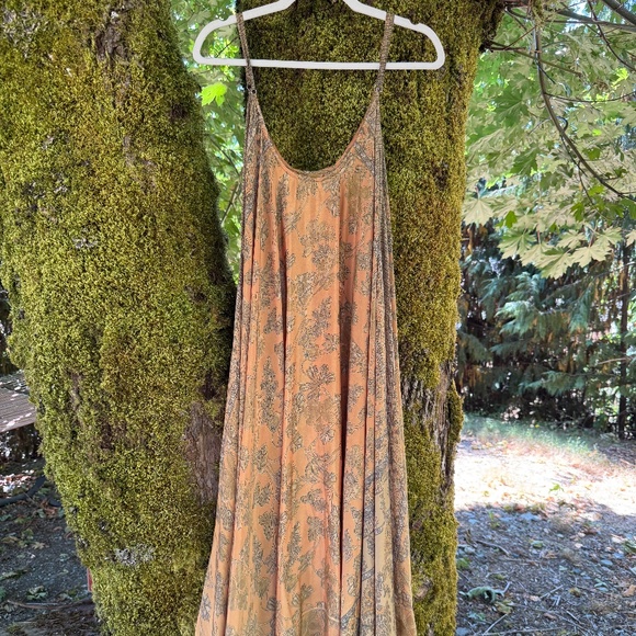 Kantha Bae Silk Moonchild Maxi Dress - Picture 2 of 5